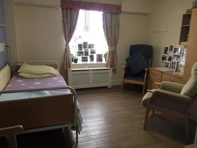 Activities board at Abbey Care Complex